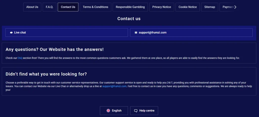 Customer Support