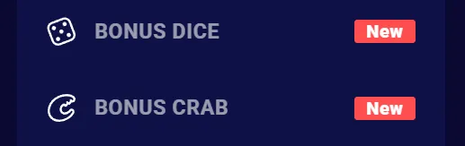 Bonus Dice and Bonus Crab